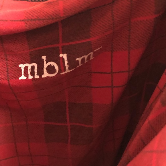 Read tartan plaid tank and white bolero - Picture 5 of 5